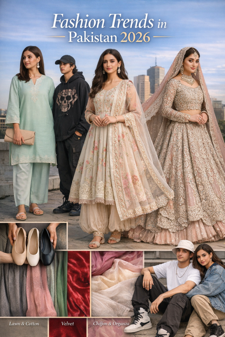 Fashion Trends in Pakistan (2026): A Modern Blend of Tradition and Innovation